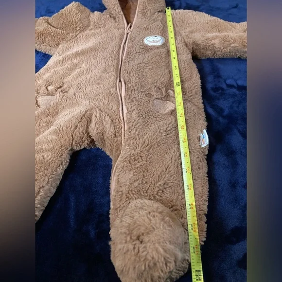 Vintage Leerjia Baby Bear Winter Outfit, 6-18 Months, Warm, Soft